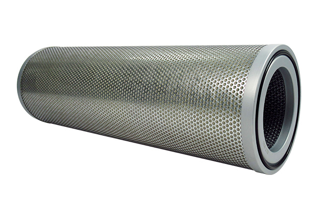Oil and mist separation filter element